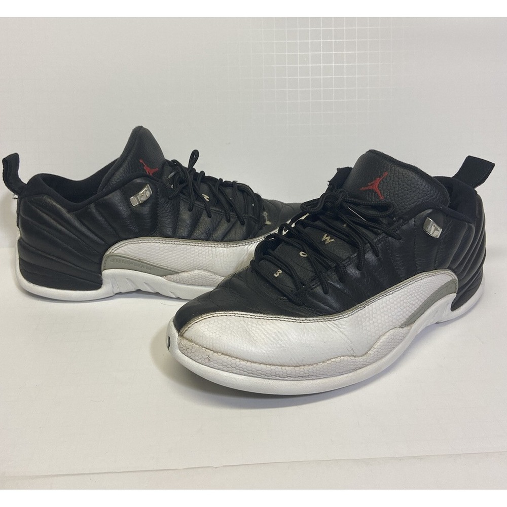 Jordan Air Jordan 12 Retro Low Men‎ 10.5 Black Playoffs 308317-004